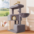 Gardner Pet 41in Cat Tree with 3.2in Posts Heavy Duty Cat Tower, Gray