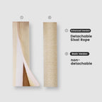 Gardner Pet 65in Cat Tree with 3.23in Posts Heavy Duty Cat Tower, Gray